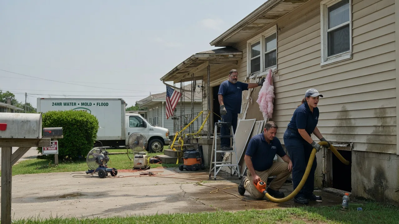 Water Damage Repair in Vandergrift, PA near me